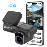 Dash X YBox 4G LTE Smart Dash Cam | Cloud Connected Car Security Camera | Live View Anywhere | Two-Way Voice Talk | Parking Monitoring | GPS Tracking | Night Vision | Mobile App Control