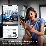 Dash X YBox 4G LTE Smart Dash Cam | Cloud Connected Car Security Camera | Live View Anywhere | Two-Way Voice Talk | Parking Monitoring | GPS Tracking | Night Vision | Mobile App Control